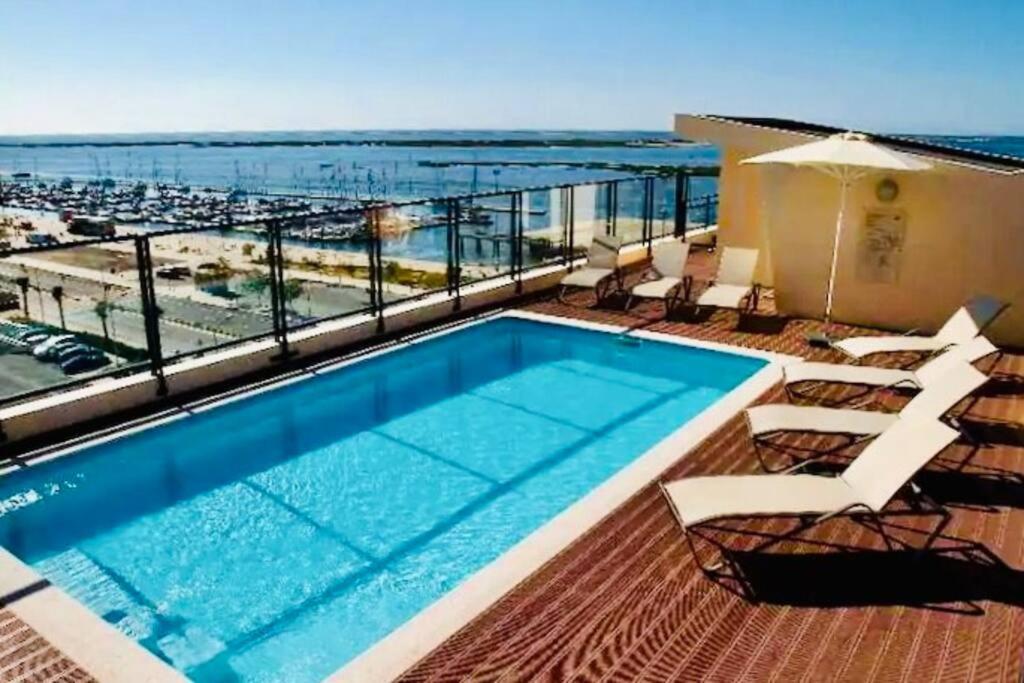 Olhao 3 Bedroom With Rooftop Pool, Marina Village Eksteriør billede